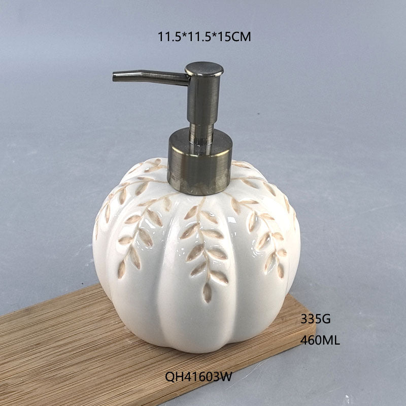 Ceramic Pumpkin Sorting Bottle Pressing Bottle