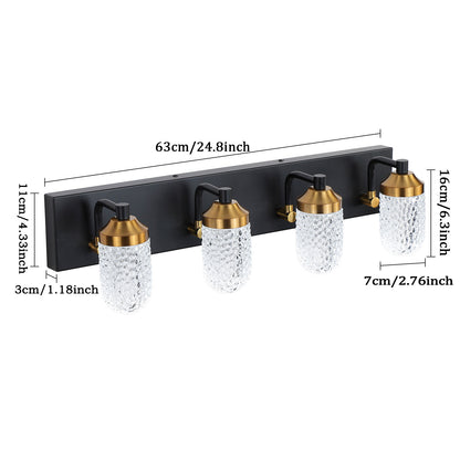 4-Bulb LED Vanity Light for Bathroom