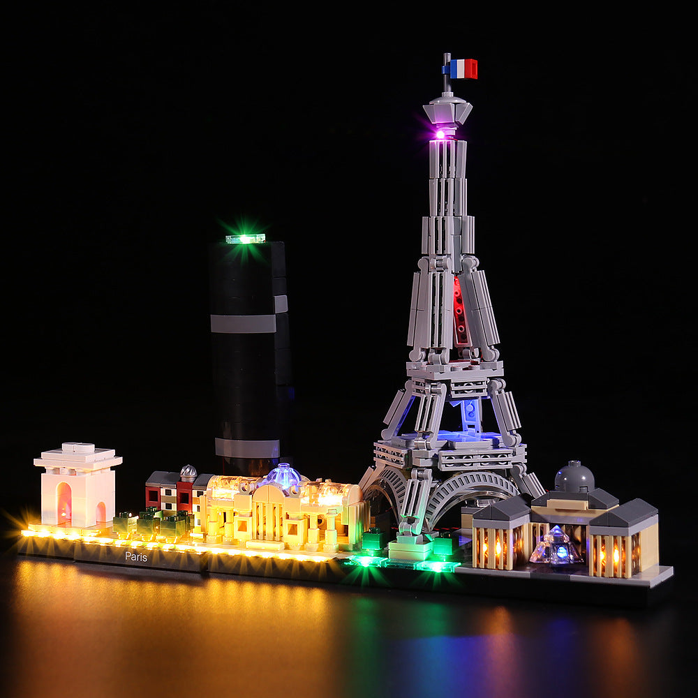 LED Lighting Kit for LEGO Paris Skyline