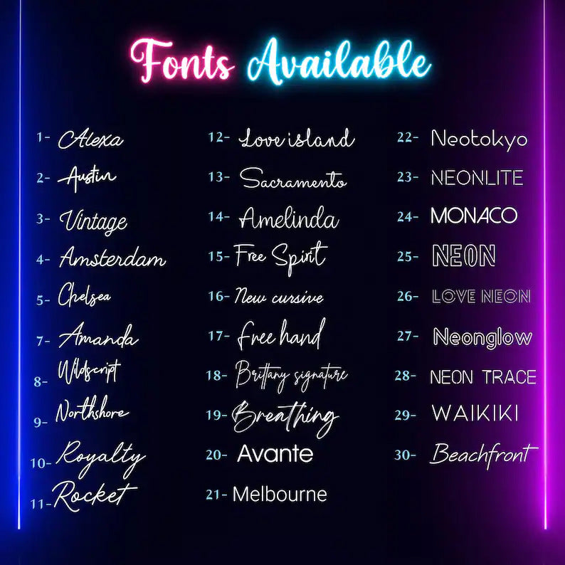 Custom LED Neon Sign