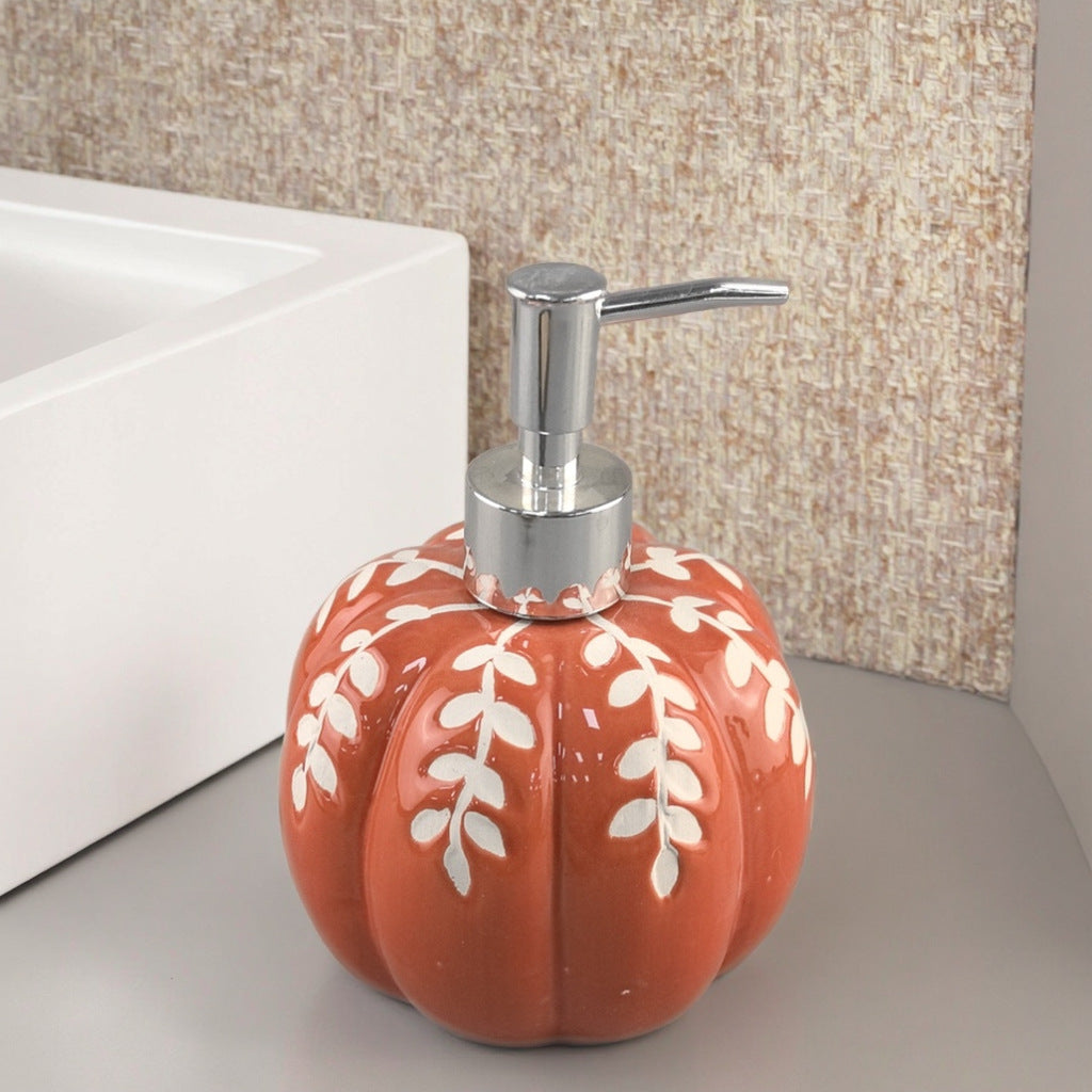 Ceramic Pumpkin Sorting Bottle Pressing Bottle