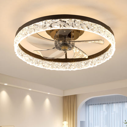 Dimmable LED Ceiling Fan with Lights