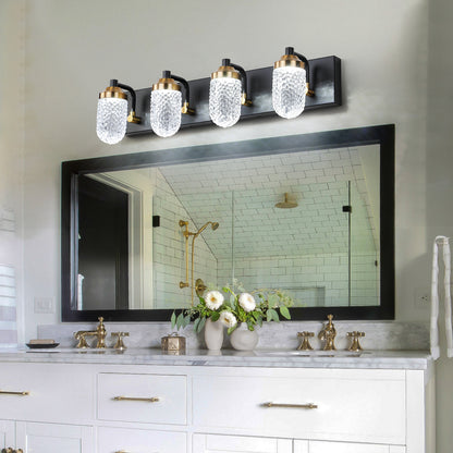 4-Bulb LED Vanity Light for Bathroom