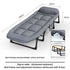 Adjustable portable folding chair space-saving seat