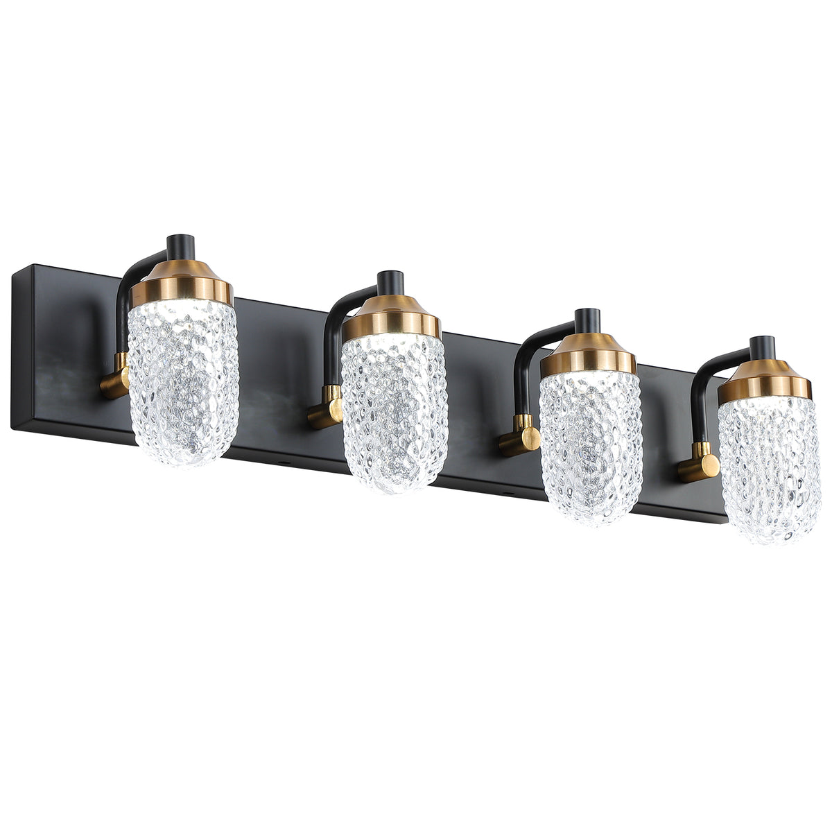 4-Bulb LED Vanity Light for Bathroom