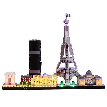 LED Lighting Kit for LEGO Paris Skyline