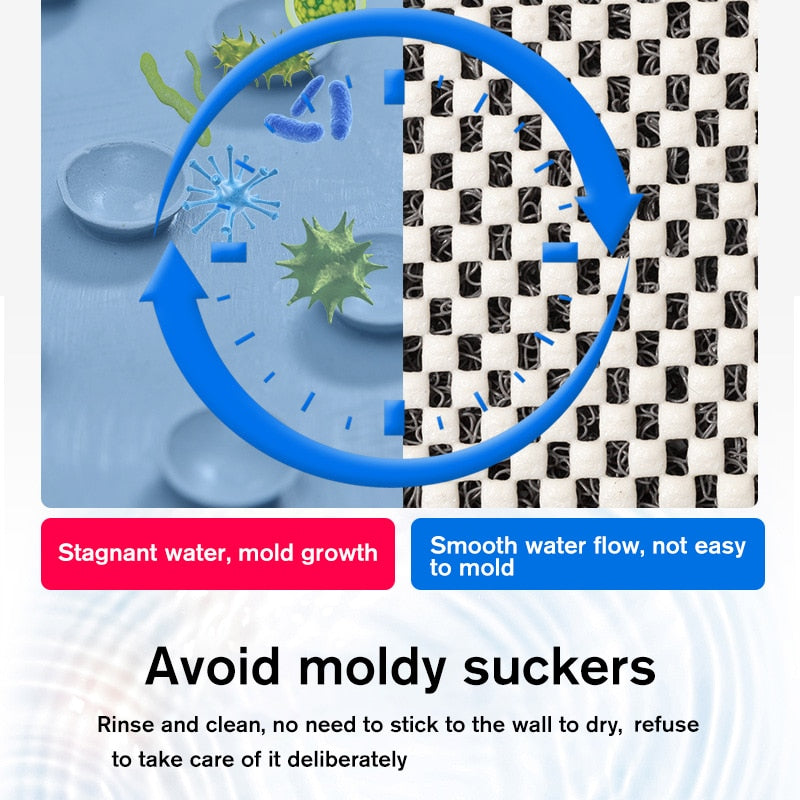 Microfiber Non-Slip Bath Mat | Bathroom Rug