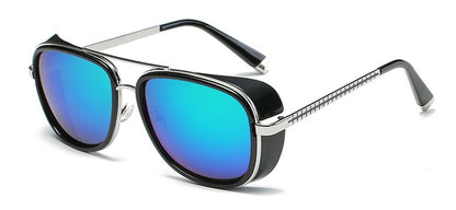 Samjune Iron Man 3 Matsuda TONY stark Sunglasses Men Rossi Coating retro Vintage Designer Sun glasses Oculos Masculino Gafas de