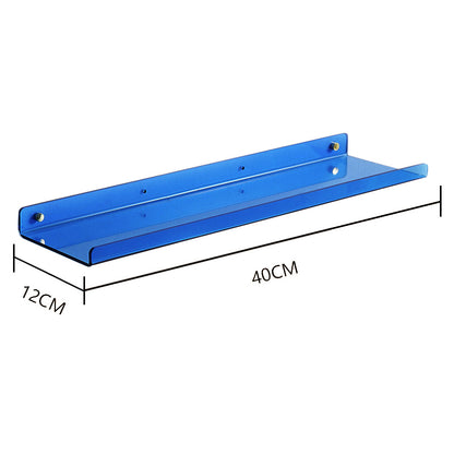 Acrylic Wall Mounted Shelf Organizer