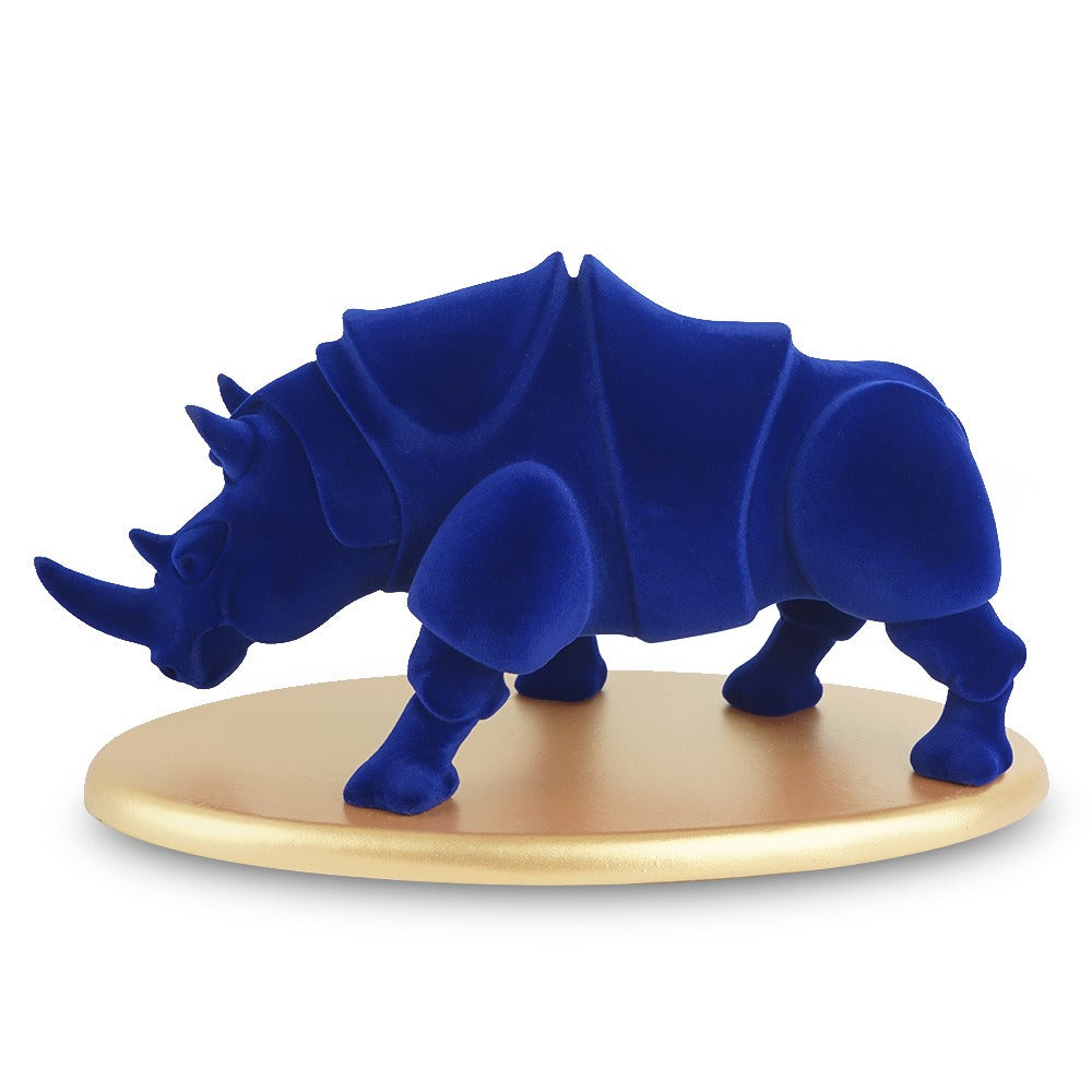 Rhinoceros resin home décor ornament