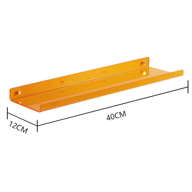 Acrylic Wall Mounted Shelf Organizer