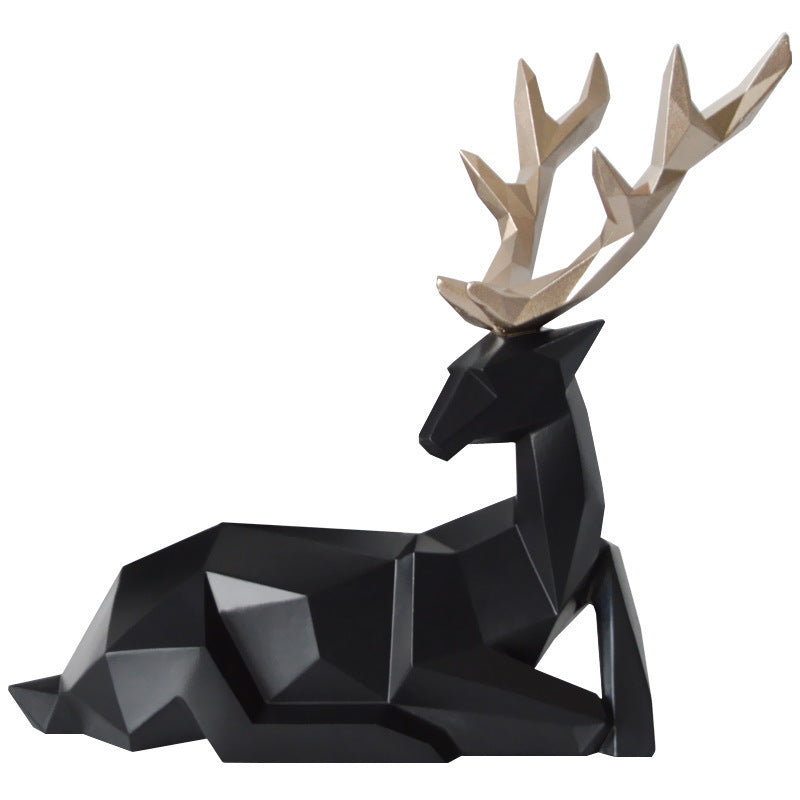 Deer resin home décor decoration