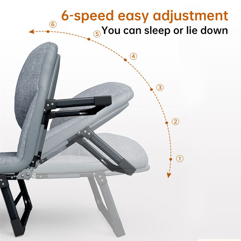 Adjustable Portable Folding Chair | Space-Saving Seat