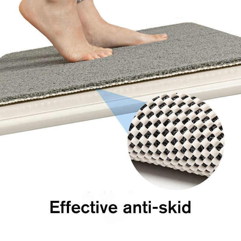 Microfiber Non-Slip Bath Mat | Bathroom Rug