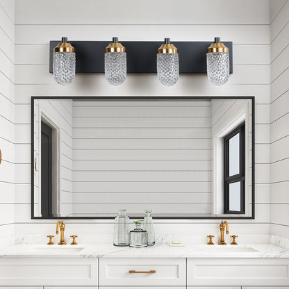 4-Bulb LED Vanity Light for Bathroom