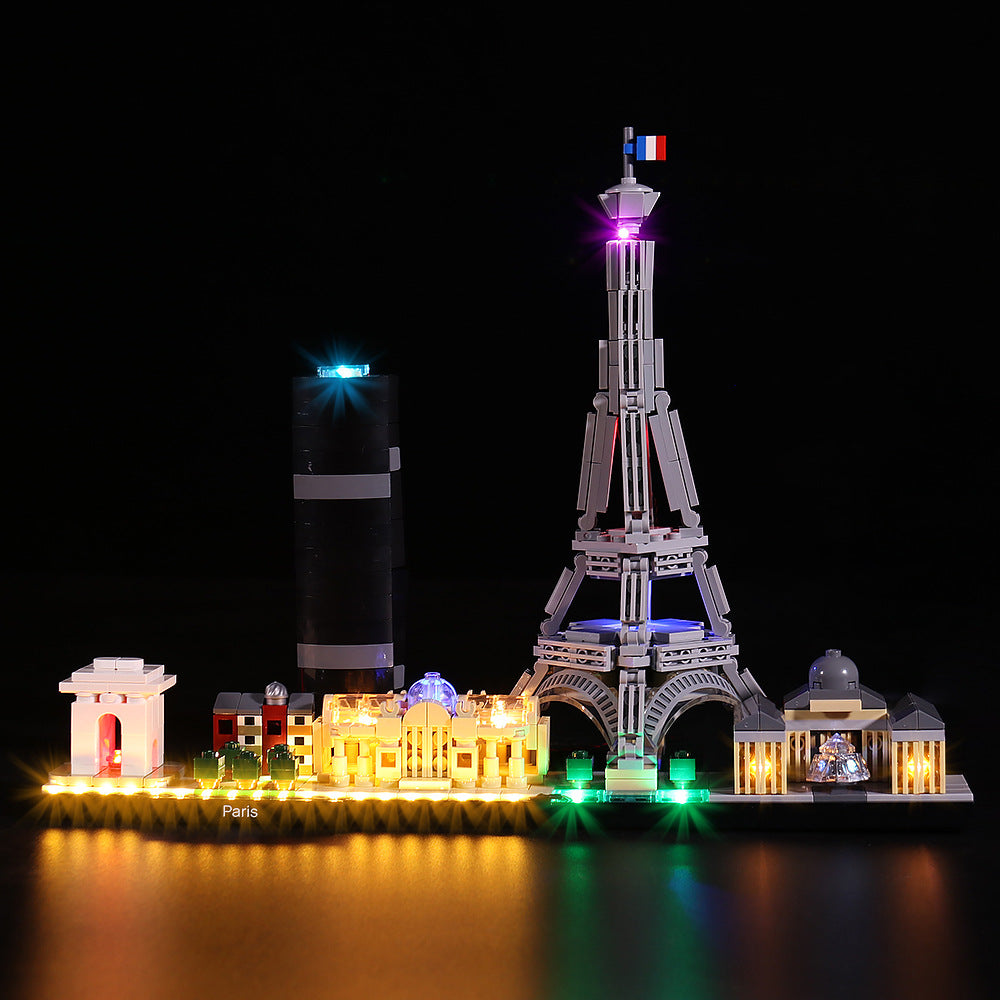 LED lighting kit for LEGO Paris Skyline