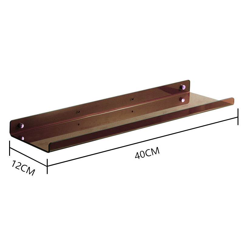 Acrylic Wall Mounted Shelf Organizer