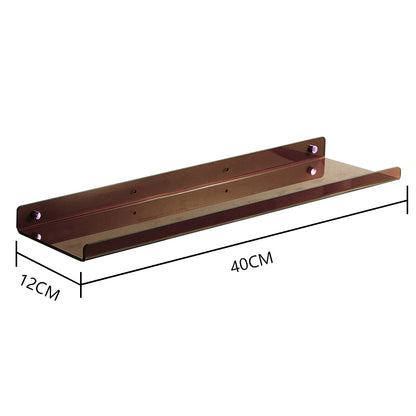 Acrylic Wall Mounted Shelf Organizer