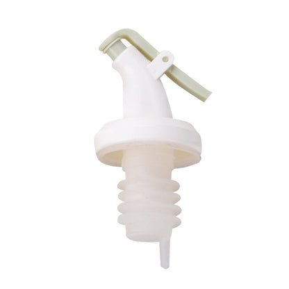 Seasoning Bottle Stopper Press Oil Bottle Stopper Kitchen Oil Pourer Plastic Oil Bottle Mouth Seasoning Bottle Vinegar Bottle Stopper