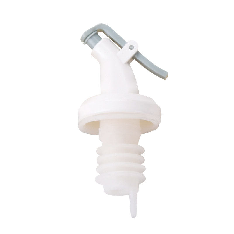 Seasoning Bottle Stopper Press Oil Bottle Stopper Kitchen Oil Pourer Plastic Oil Bottle Mouth Seasoning Bottle Vinegar Bottle Stopper